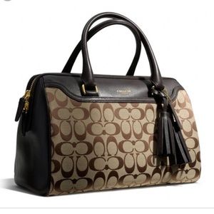 Coach Legacy Haley Signature Satchel #25379